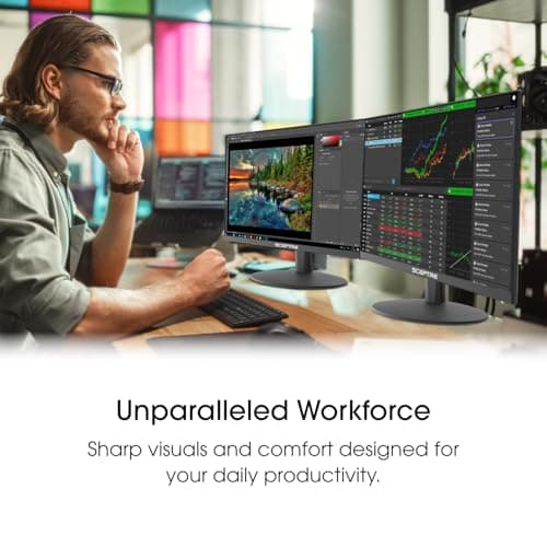 Sceptre New 22-Inch Gaming Monitor, FHD 1080p, Up to 144Hz, HDMI, DisplayPort, Built-in Speakers, Machine Black (E225W-FW144 Series, 2026) 9