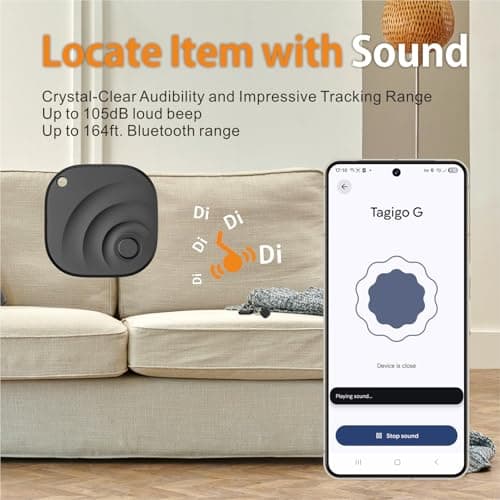 2026 Upgraded Android Tracker Tags-4 Pack, Tracking Device for Android Phones, Compatible with Google Find Hub, Air Tracker Item Locator for Keys, Luggage, Backpack, Travel 3