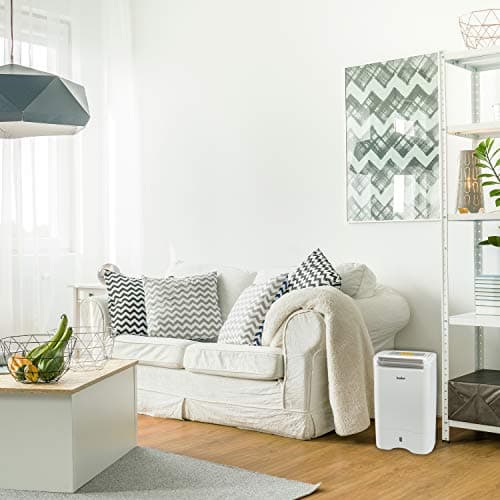 Ivation 19 Pint Small-Area Desiccant Dehumidifier Compact and Quiet - with Continuous Drain Hose for Smaller Spaces, Bathroom, Attic, Crawlspace and Closets - for Spaces Up to 410 Sq Ft 6