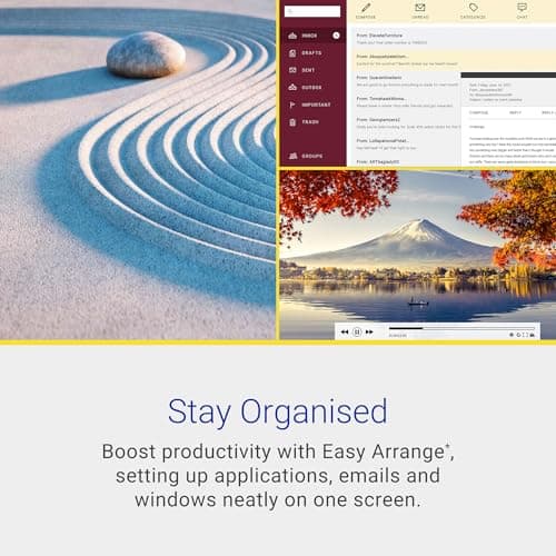 Dell S2725DS Monitor - 27 Inch, QHD (2560x1440) Display, 100Hz refresh rate, 1500:1 contrast ratio, TÜV Rheinland Eye comfort 4 Star,Integrated 2x5W speaker, Height/Tilt/Swivel/Pivot- Ash White color 7