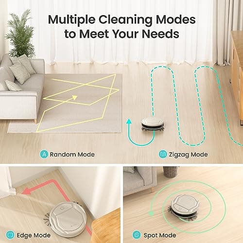 Lefant Robot Vacuum M210 Pro, 2200Pa Suction,120 Mins Runtime, Self-Charging Slim Robotic Vacuum Cleaner, APP/Voice/WiFi/Alexa Control, Ideal for Pet Hair,Low-Pile Carpet, Hard Floor 7