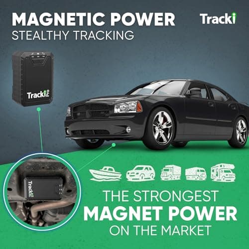 Tracki Pro GPS Tracker for Vehicles – Magnetic Waterproof 4G LTE Car Tracker, Long-Life Battery Up to 7 Months, Unlimited Distance, Smart Alerts, Hidden Tracking Device (Subscription Required) 7