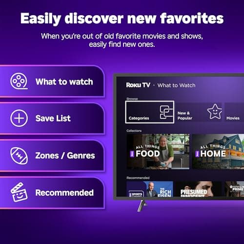 Roku Smart TV – 40-Inch Select Series, 1080p Full HD TV – RokuTV with Voice Remote – Flat Screen LED Television with Wi-Fi for Streaming Live Local News, Sports, Family Entertainment 6