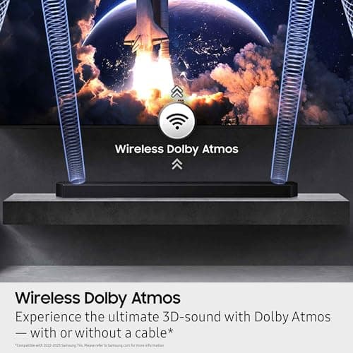 Samsung Q-Series Soundbar HW-Q900F 7.1.2 ch Subwoofer (2025 Model) Smart Integration, Wireless Dolby Atmos, Q-Symphony 6