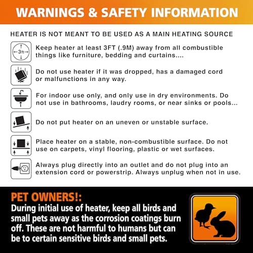 Comfort Zone Wood Cabinet Space Heater with Remote, 16 inch, Adjustable Thermostat, Digital Display, Overheat Protection, Electric, Infrared Quartz, Ideal for Home, Bedroom, & Office, 1,500W, CZ2032C 8