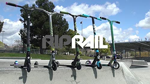 Riprail Adult Kick Scooter, Lightweight Alloy Frame with 110mm PU Tire, ABEC-9 Bearings, Removable Stunt Pegs 9