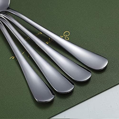 Kyraton 4-Piece Stainless Steel Serving Utensil Set - 2 Serving Spoons and 2 Slotted Spoons 7