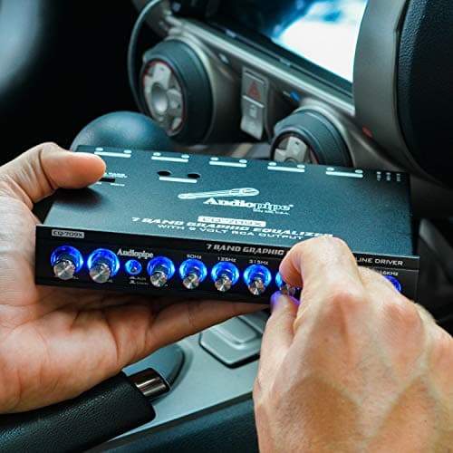 Audiopipe EQ-709X 7-Band Graphic in-Dash Equalizer 7