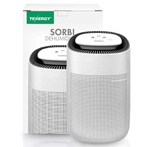 Tenergy Sorbi 1000ml Air Dehumidifier w/Purifying Function, True HEPA Filter, Auto Shutoff, Touch Control Adjustable Air Speed, Ultra-Quiet, Ideal for Closets & Bathrooms 8