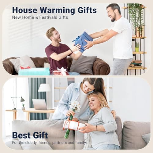 ANSOPER 16.5" Large Digital Wall Clock: 11 RGB Color LED Display with Remote Control, Auto DST, Temperature & Date, Big Number Wall Clock for Seniors, Classroom, Office, Gym, Home Decor Black 7