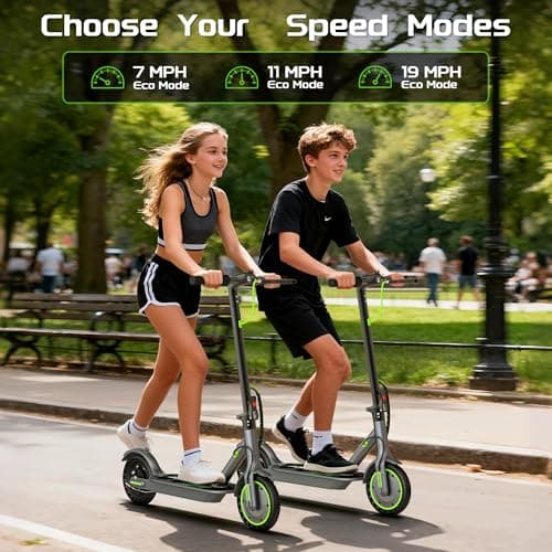 MAXSHOT Electric Scooter Adults & Big Kids, Top Speed 9/16/19/22MPH, 10/12/16/21/50Miles Range, 6.5"/8.5"/14" Tires Folding Commuter Escooter with Dual Suspension for Commuting, APP Control 9