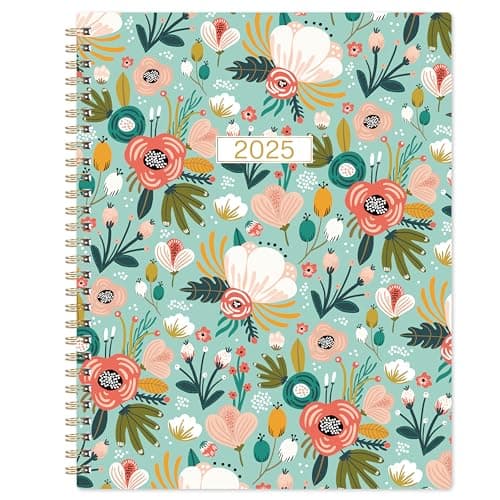 2025 Planner - Weekly Monthly Planner 2025 from Jan.2025 to Dec. 2025, 2025 Calendar Monthly Planner 8"x10", Planner 2025 with Spiral bound, Large Blocks