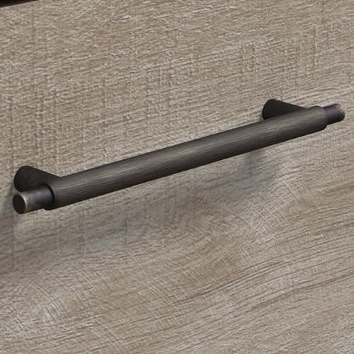 Bush Home Key West 2 Drawer Lateral File Cabinet in Washed Gray, Document Storage for Home Office, Accent Chest with Drawers 7