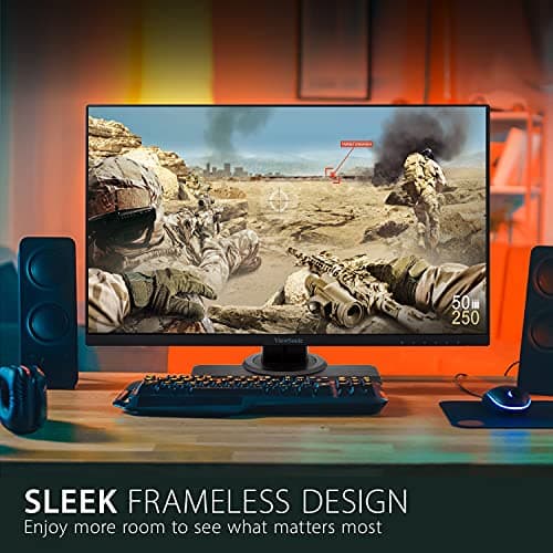 ViewSonic XG2431 24 Inch 1080p Gaming Monitor with 240Hz, 0.5ms, FreeSync Premium, NVIDIA G-Sync Compatible, Advanced Ergonomics, Eye Care, HDR400 5