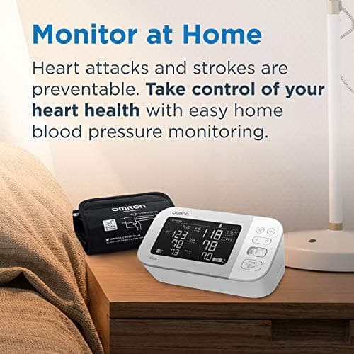 OMRON Platinum Blood Pressure Monitor, Upper Arm Cuff, Digital Bluetooth Blood Pressure Machine, Stores Up To 200 Readings for Two Users (100 readings each) 5