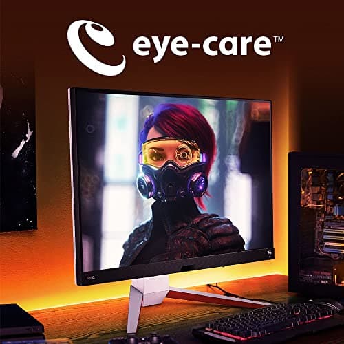 BenQ MOBIUZ Gaming Monitor 32" 4K UHD 144Hz EX3210U 1ms w/Remote | IPS | HDRi | AdobeRGB | P3 | Freesync Premium Pro | Height, Swivel & Tilt | 2.1 Audio & Subwoofer | Noise-Cancelling Mic | HDMI 2.1 6