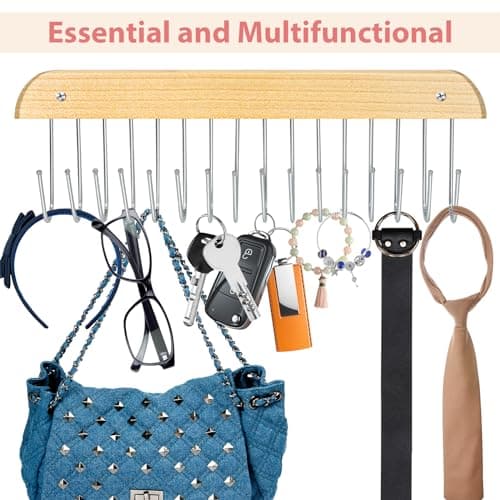 Jewelry Holder Organizer Wall Mount Necklace Holder Necklace Organizer, Hanging Jewelry Organizer 6