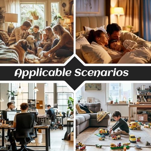 For XJ-3800 True HEPA Replacement Filter Compatible with Surround Air Intelli-Pro XJ-3800 Air Purifier, 2-in-1 H13 HEPA & Carbon Filter for Home Air Cleaner (1 Pack) 6