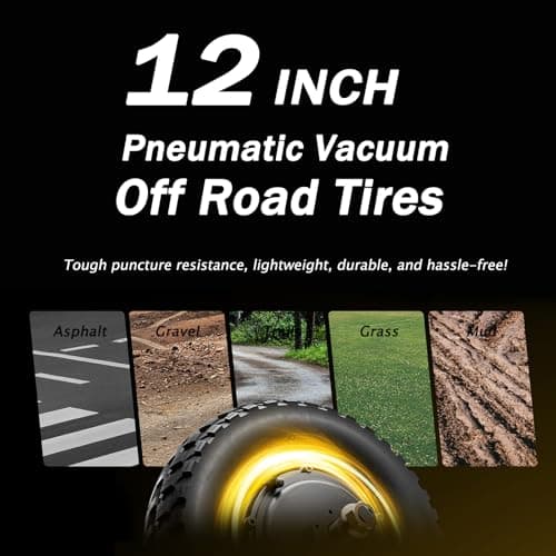 isinwheel GT4 Electric Scooter,2400W Dual Motor, 50 Miles Range,Up to 45MPH Folding E Scooter for Adults, 12'' Off Road Tires,330 lbs Load,Off Road Electric Scooter for Adult with Dual Suspension,APP 5