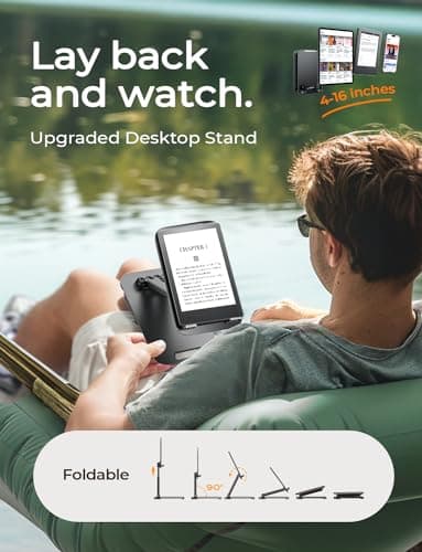 LISEN for iPad Stand Tablet Holder for Desk, Office Desk Accessories for Men Women Kids Tablet Gifts, Office Home Essentials Gadgets Portable Monitor Stand for 2026 New iPad a16 Accessories Switch 5