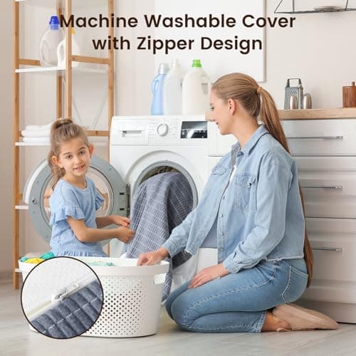 Firm Mattress Topper Twin Size - 4 Inch Charcoal-Infused Extra Firm Memory Foam Bed Topper for Back Pain Relief and Spinal Alignment, Mattress Pad CertiPUR-US Certified, Removable Cover 6