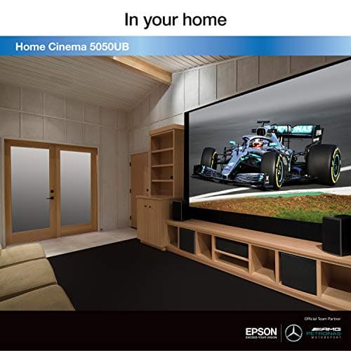 Epson Home Cinema 5050UB 4K PRO-UHD 3-Chip Projector with HDR,White 7