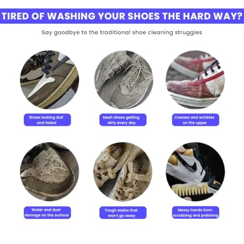 Shoe wipes Pack of 2 Total 60 Pcs Sneakers Cleaning Quick Wipes Removing Dirt and Stains with Disposable Shoe Wipe 9