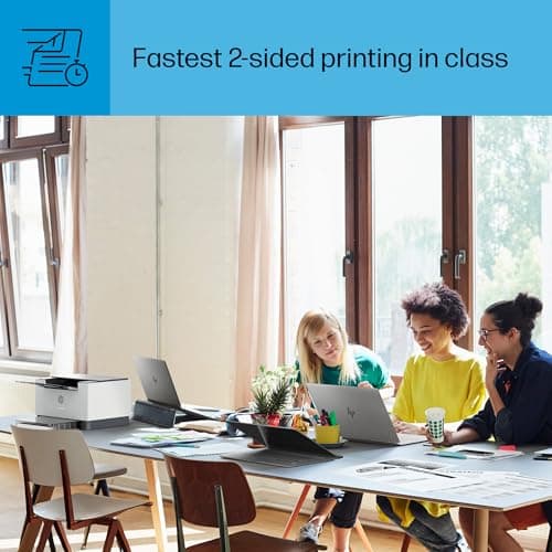 HP LaserJet M207dw Laser Wireless Printer, Black and White, Duplex, Best-for-Office 9