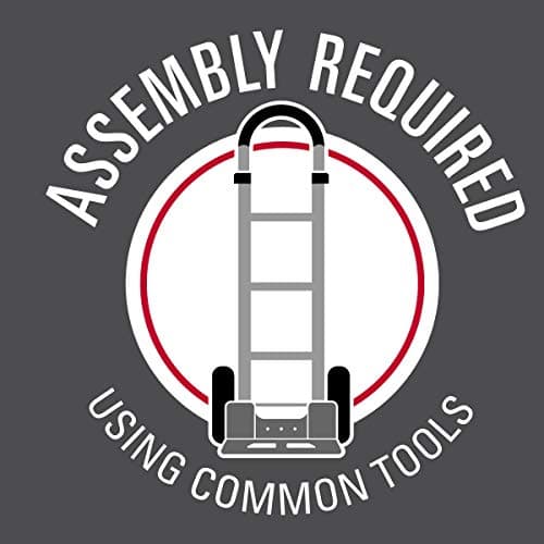 Magliner HMK15AG2C Aluminum Hand Truck, Vertical Loop Handle, 18" x 9" Aluminum Extruded Nose Plate, 500 lb Capacity 7