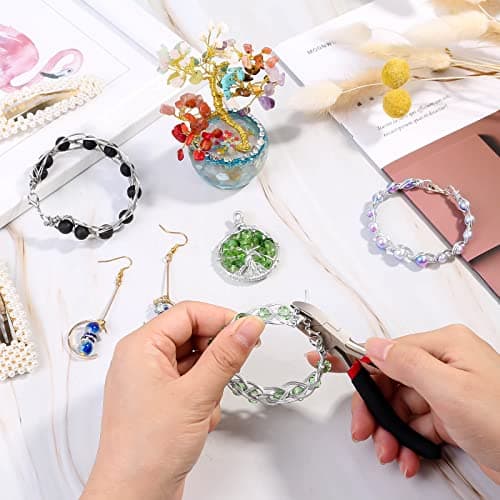 Wire Cutters, Small Side Cutters for Crafts, Flush Cutting Pliers for Jewelry Making, Floral Wire Cutters for Artificial Flowers, Zip Tie Cutters for Cable Tie, Wire Cutting Tool for Guitar Strings 6