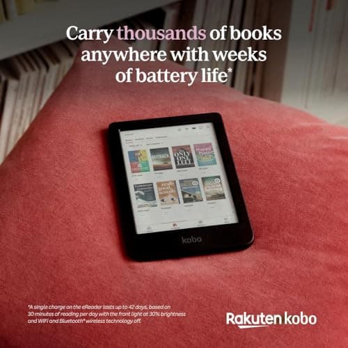 Kobo Clara Colour | eReader | 6” Glare-Free Colour E Ink Display | Dark Mode Option | Waterproof | Audiobooks | 16GB of Storage | Black 7