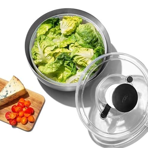 OXO Steel Salad Spinner 8
