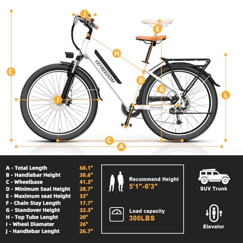 VELECTREC Electric Bike for White UL Certification 8