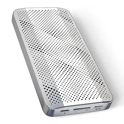 DUVOSS Bluetooth Speaker, 0.65" Ultra Thin Portable Magnetic Speakers, Loud&Clear Sound, IP67 Waterproof Dustproof, Bluetooth 5.1, TWS Pairing, EQ Mode, Sleek Small Wireless Speaker for Home, Outdoor