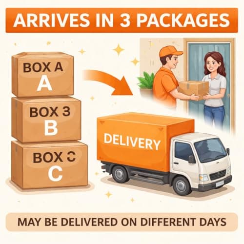 Naice 72" Electric Fireplace with Mantel and Cabinets, Fireplace TV Stand for Living Room Bedroom, Stacked Stone Surround and Remote Control 3D Realistic Flame 8