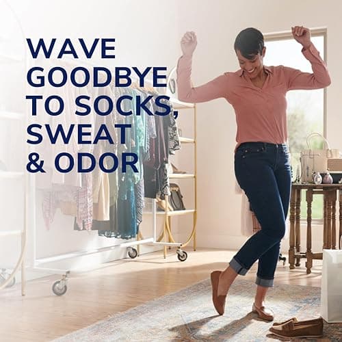 Dr Scholl’s Go Sockless! Cushioning Insoles for Women Men Unisex, 3 Pairs, Trim to Fit - Absorbs Moisture to Keep Feet Dry, Shoe Inserts for Women Men with Plush Terry Cloth Layer for Added Comfort 5