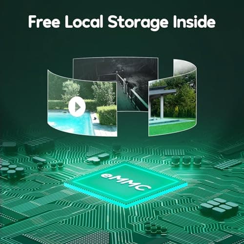 winees Solar Security Cameras Wireless Outdoor, 2.5K 2.4/5GHz Wi-Fi6 Camera for Home Security, Motion Detection, Siren, SD Card/Cloud Storage, Siren, 2-Way Talk, Compatible with Alexa 8