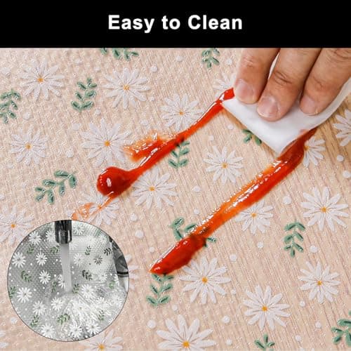 Cooyes Shelf Liner – Premium Non-Adhesive Cabinet & Drawer Liner for Kitchen – Waterproof Shelf Paper with Modern Pattern – Durable EVA Cabinet Mat – Easy to Cut （12" W x 120" L） 7