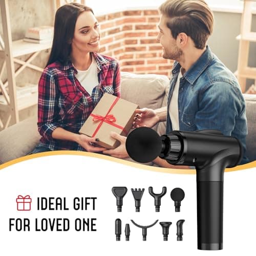 OLsky Massage Gun Deep Tissue, Handheld Electric Muscle Massager, High Intensity Percussion Massage Device for Pain Relief with 9 Attachments,Pallet of Product 6