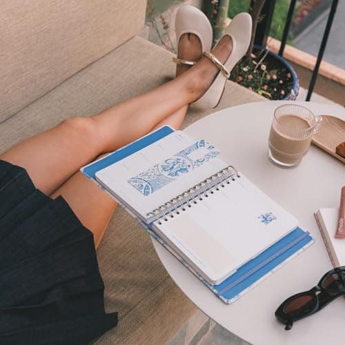 KOKONOTE Planner 2025-2026 Versailles - Planner for Women 17 Month(Aug 25/ Dec 26) | Weekly & Monthly Academic planner 2025-2026 | 6.4" x 7.9" | Hardcover Agenda 2025 | Thick paper 120 g/m² 6