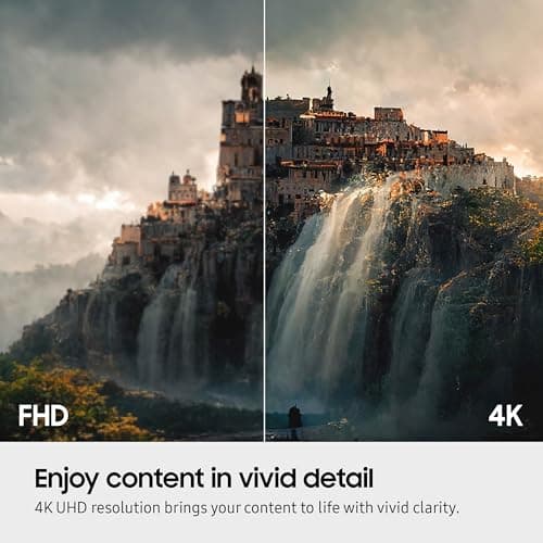 SAMSUNG 43-Inch M7 (M70D) Series 4K UHD Smart Monitor, Speakers, HDR10, USB-C, Multiple Ports, Gaming Hub, SolarCell Remote, Vision Accessibility Tools, LS43DM702UNXGO, Black 5