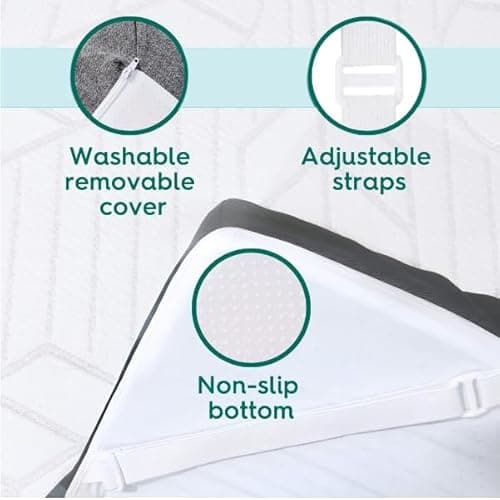 Sleepyhead Twin XL 2 Inch Gel Memory Foam Mattress Topper for College Dorm – Thick, Cooling & Comfortable Mattress Pad with Washable Cover – Dorm Room Essentials for College Students (XL Twin 2") 6