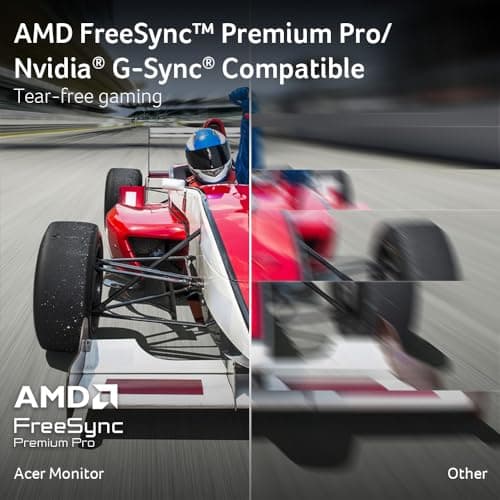 acer Predator X32 X3 | 31.5" UHD 3840 x 2160 OLED Gaming Monitor | AMD FreeSync Premium Pro | 480Hz at 1920 x 1080 (DFR) | Up to 0.01ms | 1000nits @ HDR 3% | USB Type-C, 1 x DP 1.4 & 2 x HDMI 2.1 6