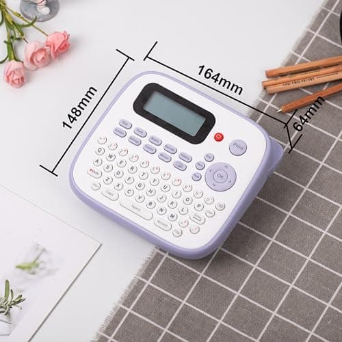 Vixic Label Maker Machine with Tapes, D210S Portable Label Maker, Label Machine with USB-C to Stay Powered, Labeler Features Chain Print to Reduce Label Wastes for Home Kids Items Office Organization 9