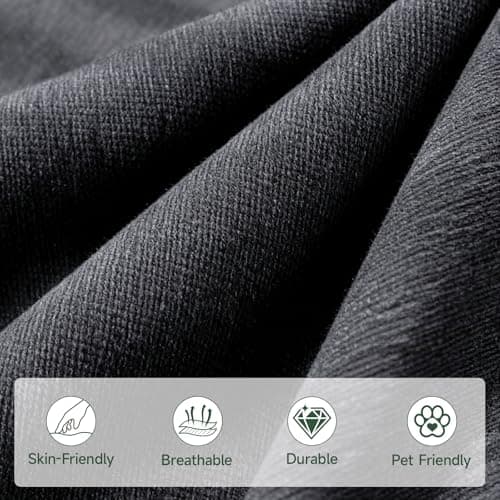 109'' Modular Sectional Sofa, L Shaped Couch with Storage Ottoman, Comfy Cloud Sofa with Deep Seat, 4 Seat Convertible Sectional Couches for Living Room (Gray, Low Legs 1.97") 9