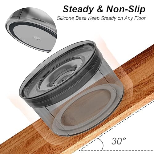 Techphardo 1Gallon No Spill Dog Water Bowl-3.8L Large Capacity, BPA-Free, Anti-Splash & Anti-Digging Design with Non-Slip Base for Messy Drinkers 5