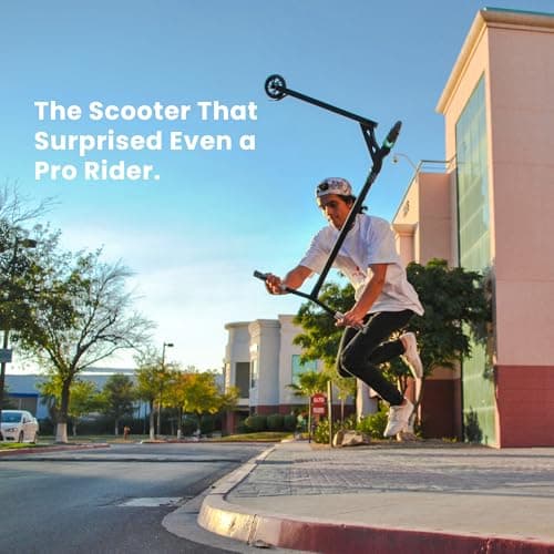 Pro Scooter for Adults & Kids - Trick Scooters Stunt Scooter with 120mm PU Wheels, ABEC-9 Bearings & Forged Aluminum Fork - Heavy Duty Scooters for Advanced Riders, Tyd 5