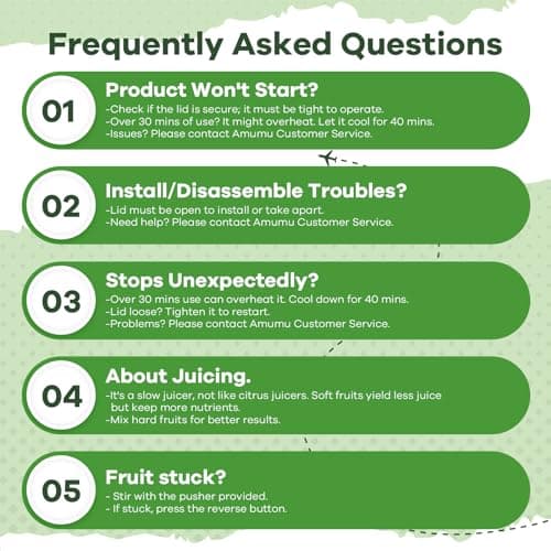 Cold Press Juicer, Amumu Slow Masticating Machines with 5.3" Extra Large Feed Chute Fit Whole Fruits Vegetables Easy Clean Self Feeding BPA Free 250W 9