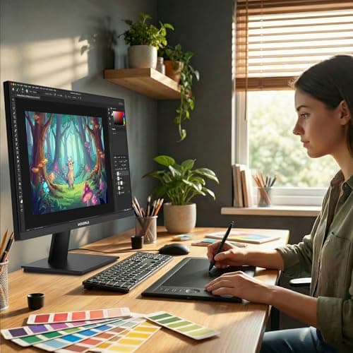 KOORUI 32 inch 4K Computer Monitor with HDMI 2.0 Displayport 1.4 Speakers, 60Hz VESA HDR Support Desktop Monitor Compatible Free-Sync, G-Sync, Adaptive Sync for Office & Home 5