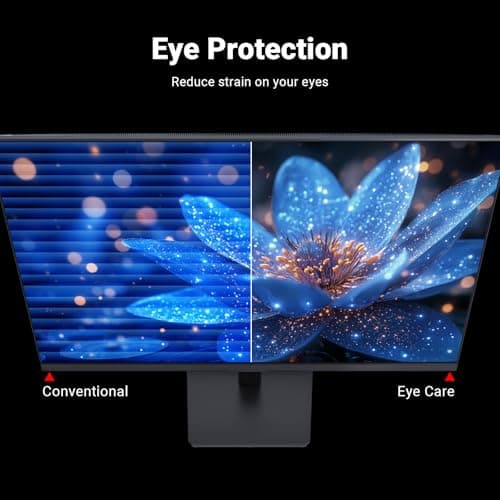 KTC 24 Inch FHD 1080P 100Hz Computer Monitor, VA Panel FreeSync PC Gaming Monitor, HDMI VGA Ports, HDR, 4000：1 Contrast, LowBlue Mode, Ergonomic Tilt Eye Care for Home Office 5